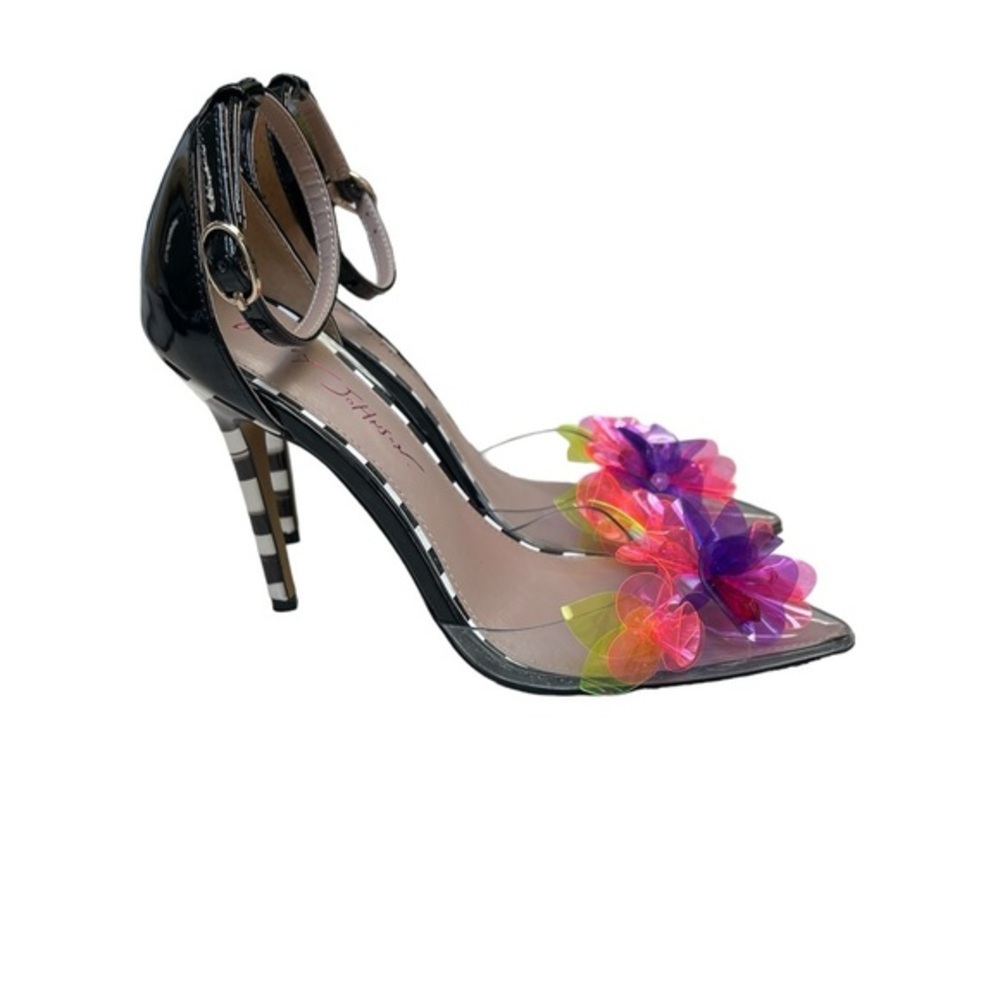Betsey Johnson Landyn Flower Heel Pumps